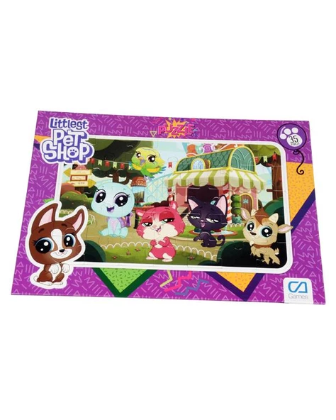 Littlest Pet Shop 35 Parça Frame Puzzle 5018 - 2