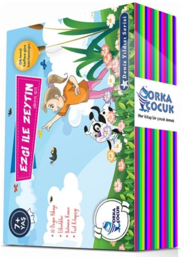 Orka 1.ve 2. Sınıf Ezgi İle Zeytin Hikaye Seti 10 Kitap