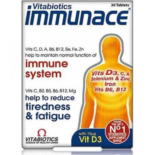 Vitabiotics İmmunace İmmune System 30 tablet 5021265248667