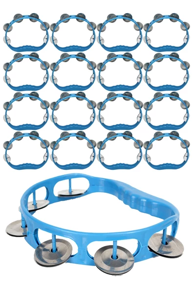 30 Adet Kına Tefi Plastik Def - 6