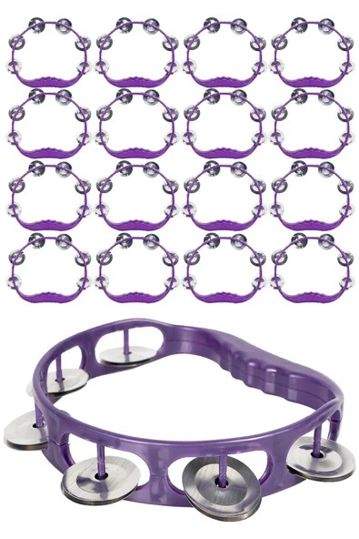 30 Adet Kına Tefi Plastik Def - 8