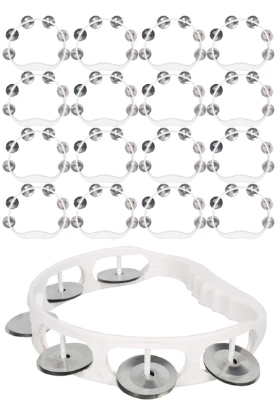 30 Adet Kına Tefi Plastik Def - 2