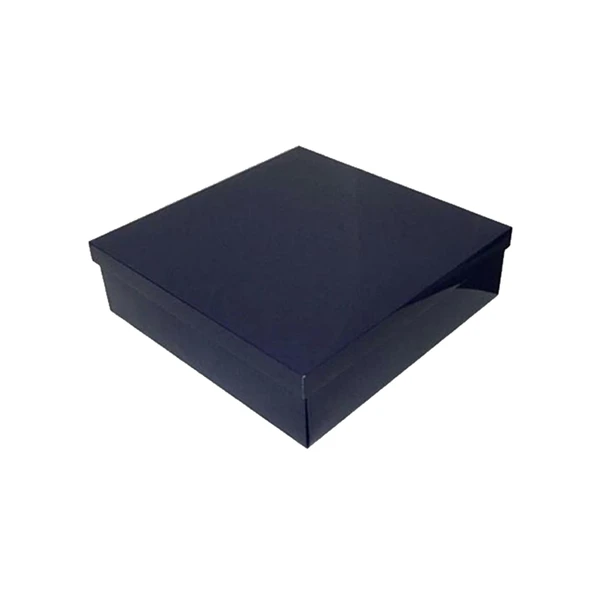Komple Karton Kutu 35X35X10 CM (10 Adet)  Lacivert