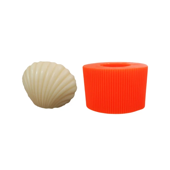 Silikon Mum Kalıbı İstiridye Modeli 7X9 CM