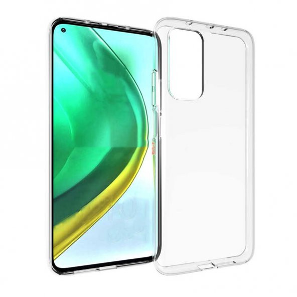 Xiaomi Mi 10T Kılıf Şeffaf Süper Silikon Kapak Darbe Emici Özellikli