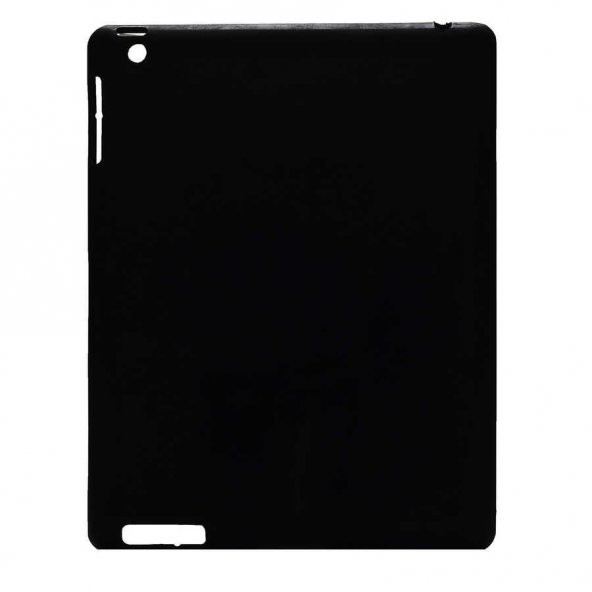 Apple iPad 2 Kılıf Şeffaf Süper Silikon Kapak Darbe Emici Özellikli