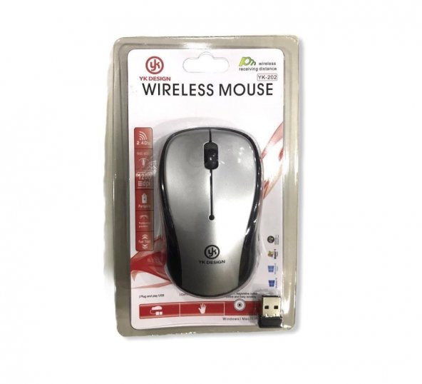 YK Design YK-206 Kablosuz Mouse - 1