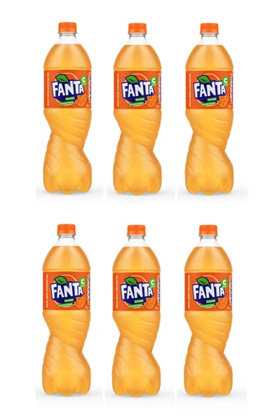 Fanta Portakal Aromalı Gazoz 1 Lt X 6 Adet ürün görseli 1