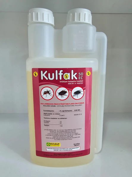 Kulfak 50 EC Kokulu Haşere Öldürücü | 1 Litre ürün görseli 1