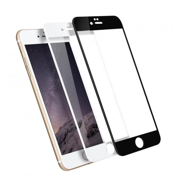 iPhone 7 Plus 3D Komple Kaplayan Kırılmaz Ekran Koruyucu Full Cam A1661 A1784 A1785