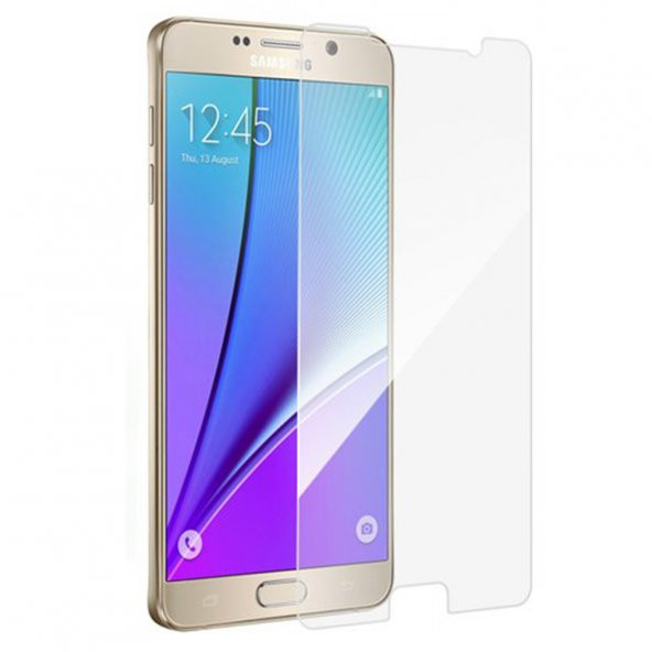 Samsung Note 5 Kırılmaz Ekran Koruyucu Temperli Cam SM-N920C