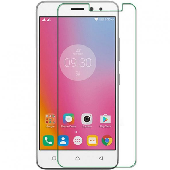 Lenovo K6 Kırılmaz Ekran Koruyucu Temperli Cam -K33b36