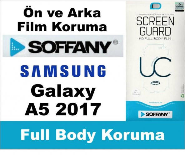 Samsung A5 2017 Full Body Komple Koruma-Nano Film 360 Derece Kılıf