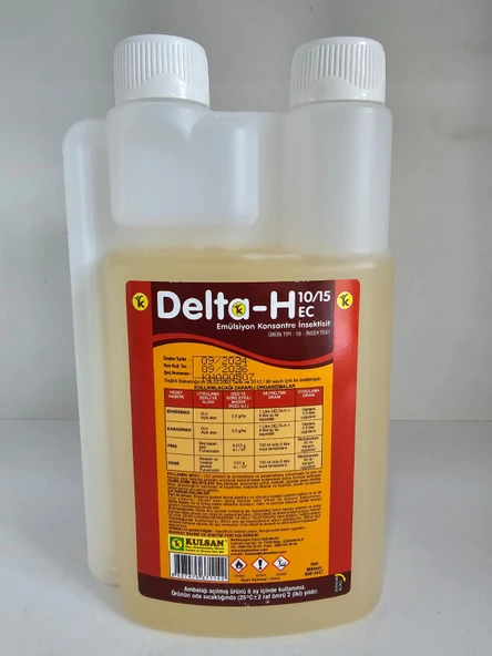 Delta-H 10/15 EC Kokulu Haşere Öldürücü | 500 Ml - 3