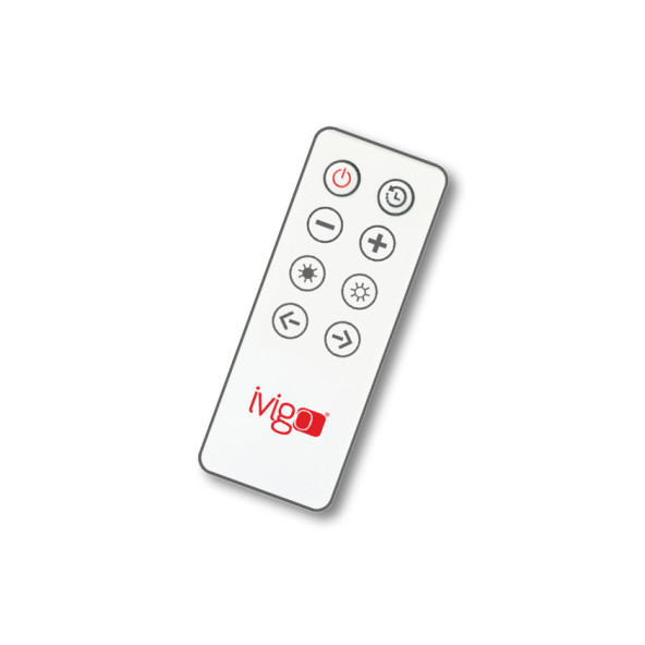 İVİGO Profesyonel 500 Watt Kumandalı Elektrikli Konvektör Isıtıcı AYAKLI / Beyaz - 8