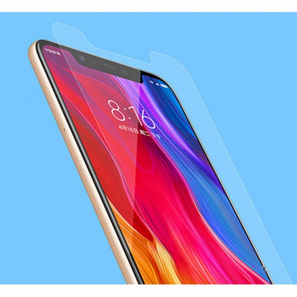 Xiaomi Mi 8 Kırılmaz Ekran Koruyucu Temperli Cam - Mi8 - 4