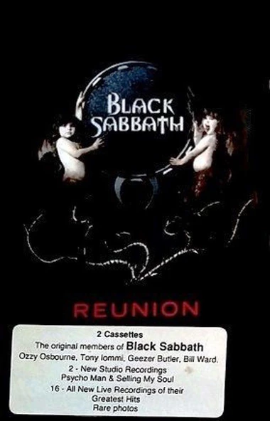 BLACK SABBATH - REUNION (2 MC) (1998)