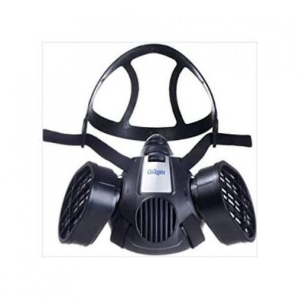 Dräger X-Plore 3300  Yarım Yüz Maskesi Filtresiz Mavi - 6