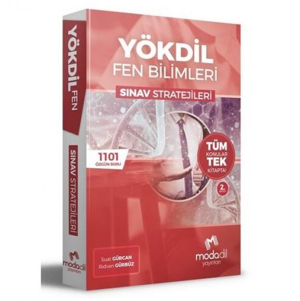 2021 Modadil Yayınları YÖKDİL Fen Bilimleri Sınav Stratejileri Konu Anlatımlı Soru Bankası