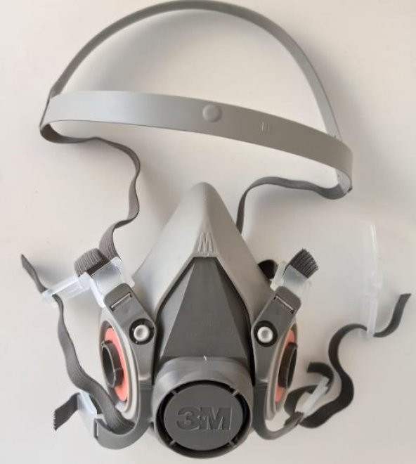 3M 6200 Yarım Yüz Maskesi(Orta Boy) - 4