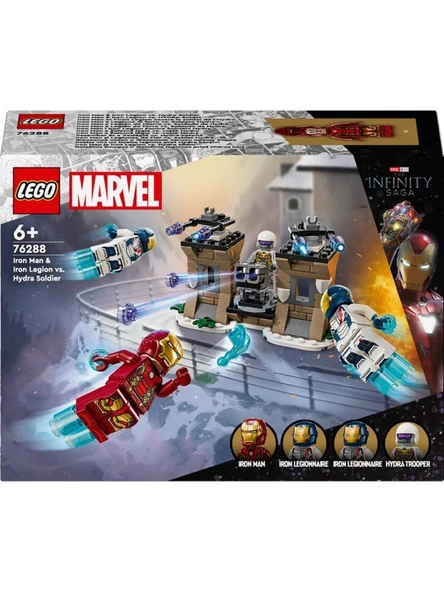 Lego Marvel Iron Man ve Iron Ordusu, Hydra Soldier'a Karşı 76288 - 4