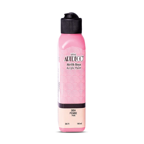 Artdeco Akrilik Boya 140 ML Pembe 070R-3604