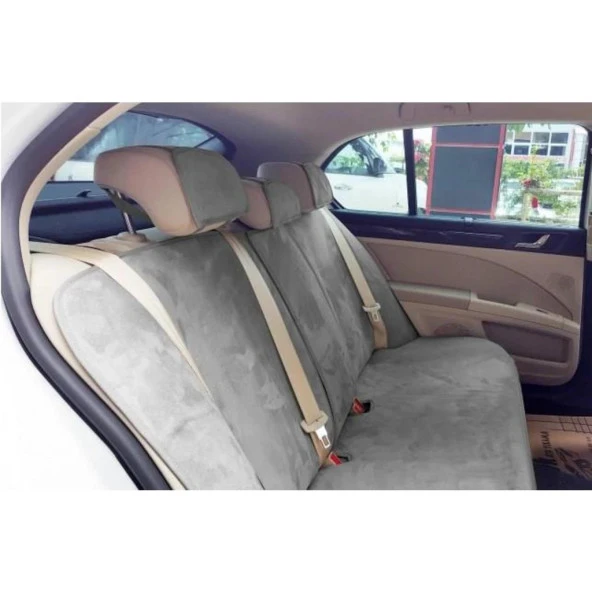 Opel Astra H Yeni Nesil Koltuk Koruyucu 2004-2012 Ön-Arka Kılıf Minder GRİ