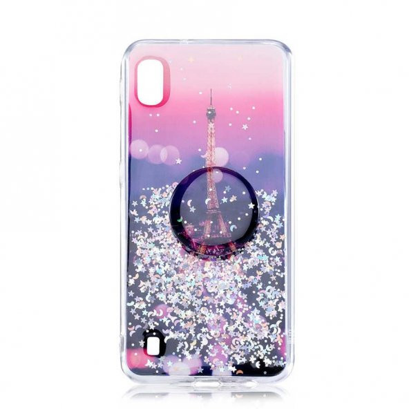 Samsung A10 Kılıf Vale Silikon Pop Soketli Stantlı Silikon - 3