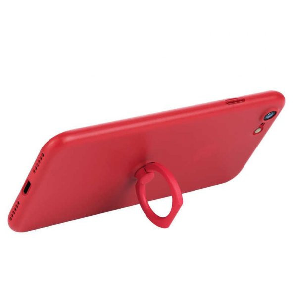 Apple iPhone SE 2020 Benks Lollipop Yüzüklü Stand Mat Kılıf Kapak