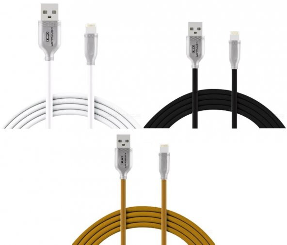 Konfulon S48 Apple iPhone iPad İpod Şarj Veri Aktarım USB Kablo - 1