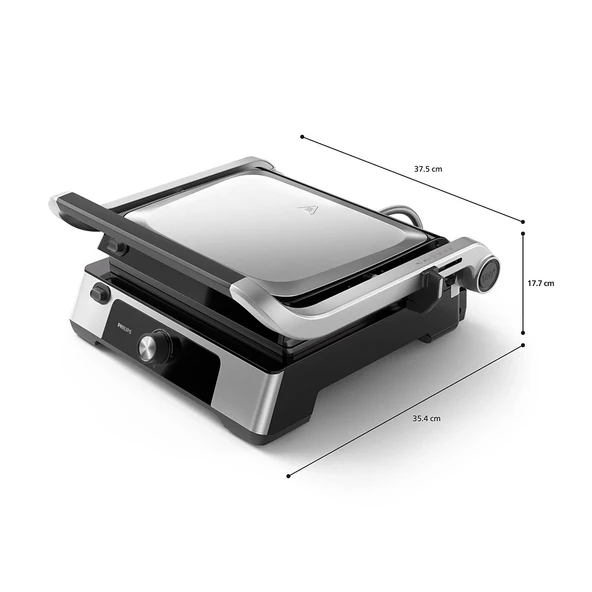 Philips 5000 Serisi Contact Grill HD6301/90 2200 W Tost Makinesi - 2