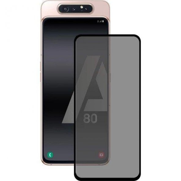 Samsung A80 3D Komple Hayalet Cam Ekran Koruyucu