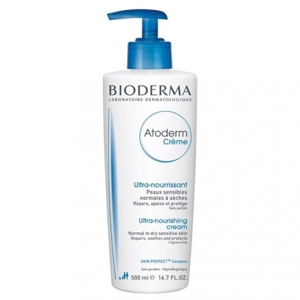 Bioderma Atoderm Cream 500 ml Kuru Ciltler için Nemlendirici Krem