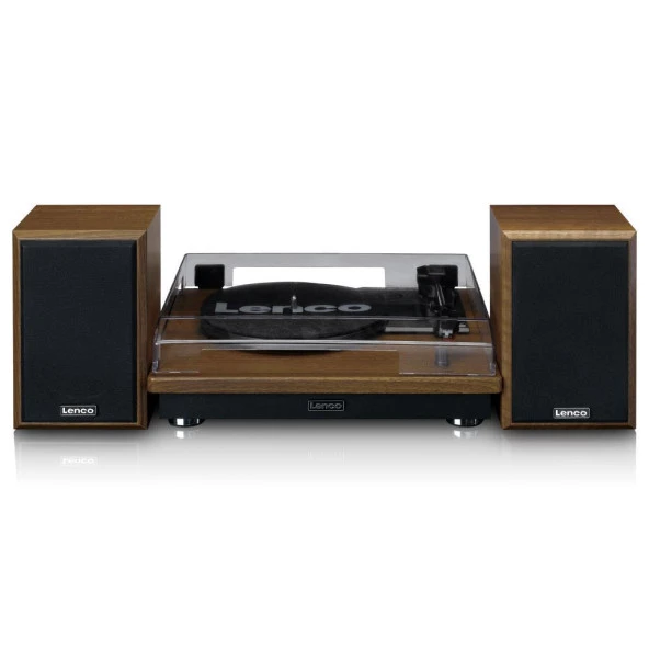 Lenco Ls-100 Wd Bluetoothlu Hoparlörlü Ahşap Pikap Plak Çalar - 3