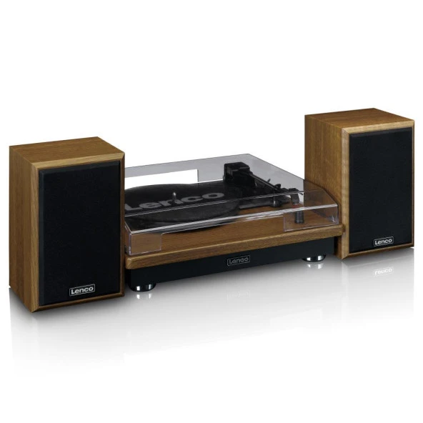 Lenco Ls-100 Wd Bluetoothlu Hoparlörlü Ahşap Pikap Plak Çalar - 4