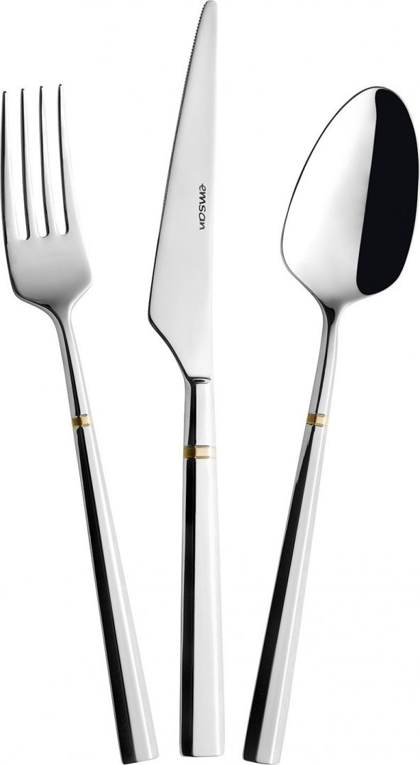 Emsan Prime Penta Gold 84 Parça Çatal Kaşık Bıçak Seti Lüks Kutulu - Resim 3