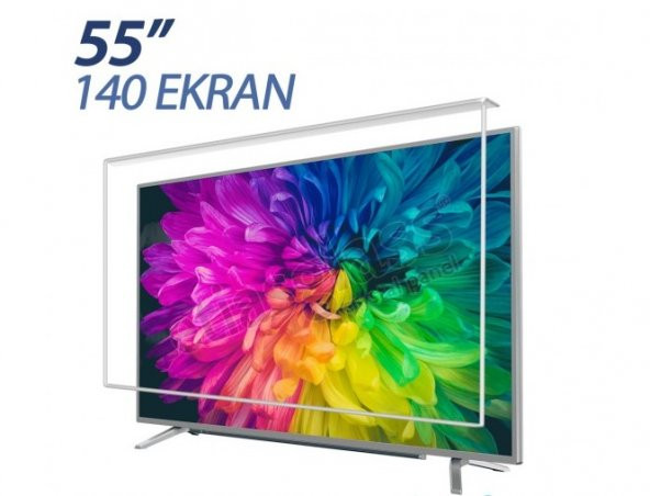 Etiasglass 55'' Tv Ekran Koruyucu/Ekran Koruma Camı