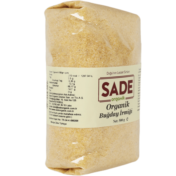 Sade Organik Buğday İrmiği 500g - 3