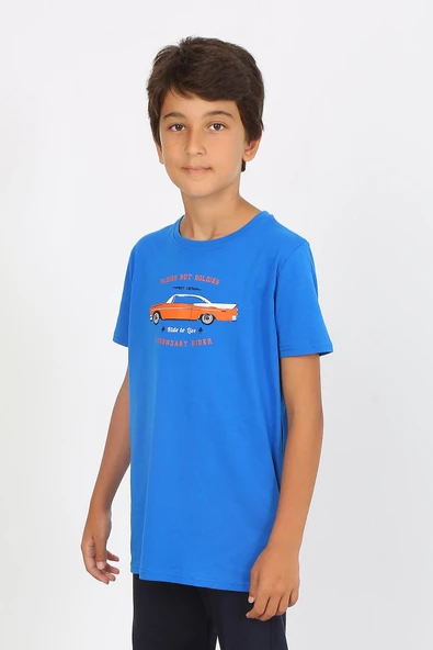 Routefield RFKTHRU23 Thru Kids Erkek Çocuk Tişört - 4