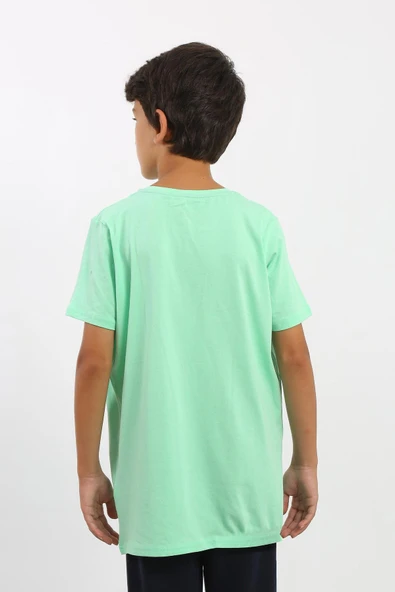 Routefield RFKTIMER23 Timer Kids Erkek Çocuk Tişört - 4