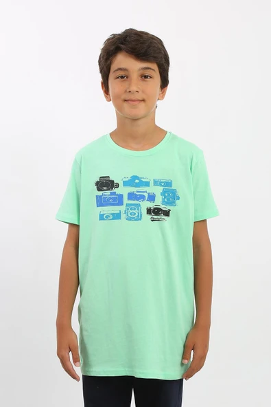 Routefield RFKTIMER23 Timer Kids Erkek Çocuk Tişört - 3