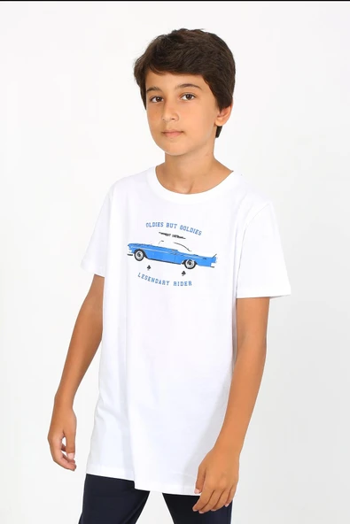 Routefield RFKTHRU23 Thru Kids Erkek Çocuk Tişört - 2