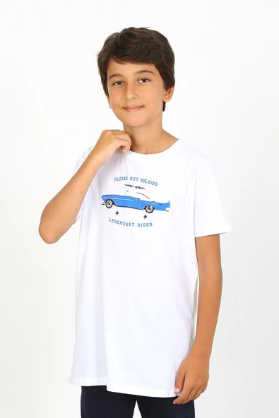 Routefield RFKTHRU23 Thru Kids Erkek Çocuk Tişört - 4