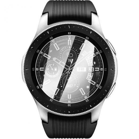 ECR Samsung Watch (46MM) Gerçek Kırılmayan Ekran Koruyucu (2 Adet)