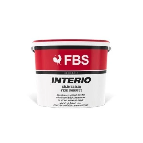 Fbs İnterio Silikonlu Silinebilir İç Cephe Boyası 3.5 Kg Antrasit Gri Ral 7016