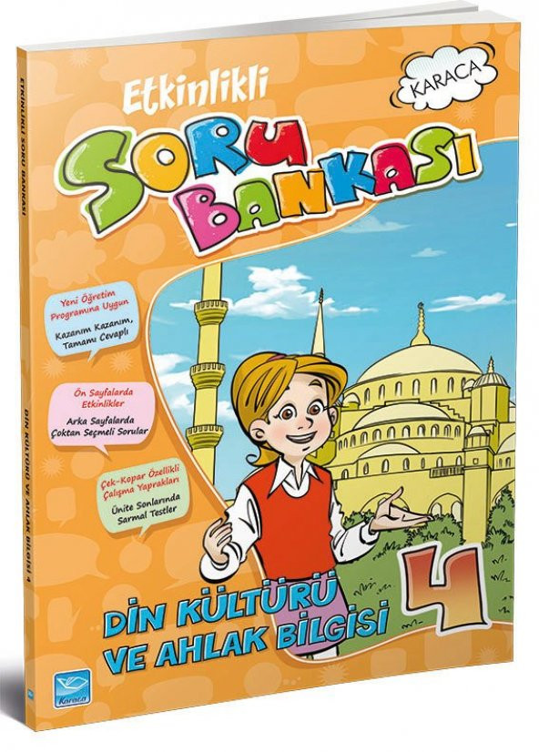 Karaca Eğitim Yayınları Etkinlikli Soru Bankası Din Kültürü ve Ahlak Bilgisi 4. Sınıf