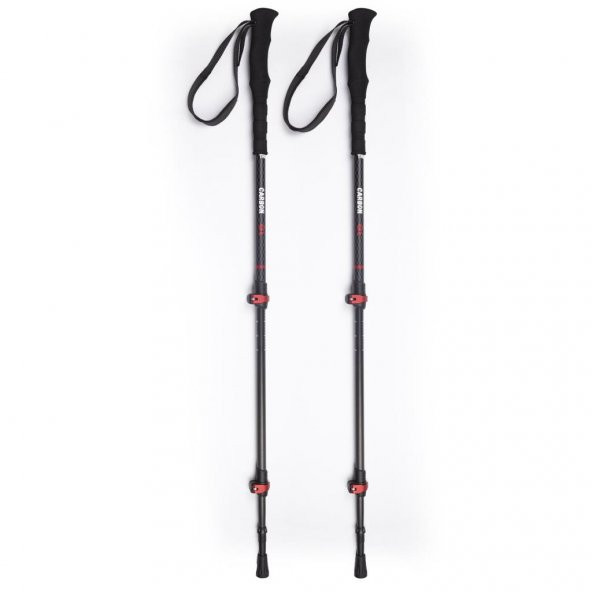 Evolite Carbon Quick-Lock Dıştan Kilitli Trekking Batonu - 8