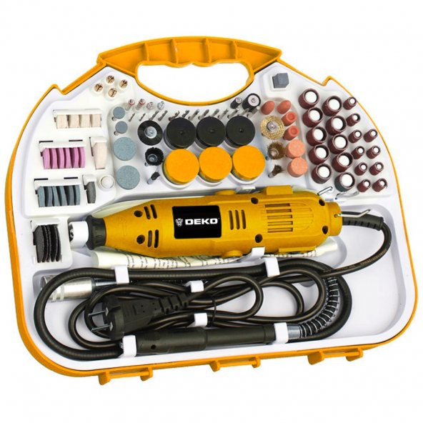Deko 211 Parça 400 Watt 60.000 Rpm 6 Kademe Devirli Hobi Gravür - 2