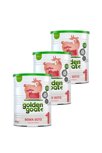 Golden Goat 1 Keçi Sütü Bazlı Bebek Sütü 3'lü Paket