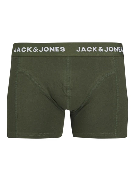 Jack Jones Teo Solıd 5 Li Paket Erkek Boxer 12259076 - Resim 7